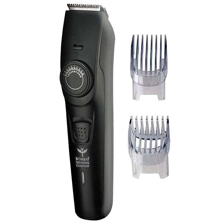 BOMBAY SHAVING COMPANY BTB1199_BLACK Trimmer 80 min Runtime 20 Length Settings (Black)