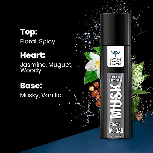 BOMBAY SHAVING - MUSK - BODY SPRAY - 150ML